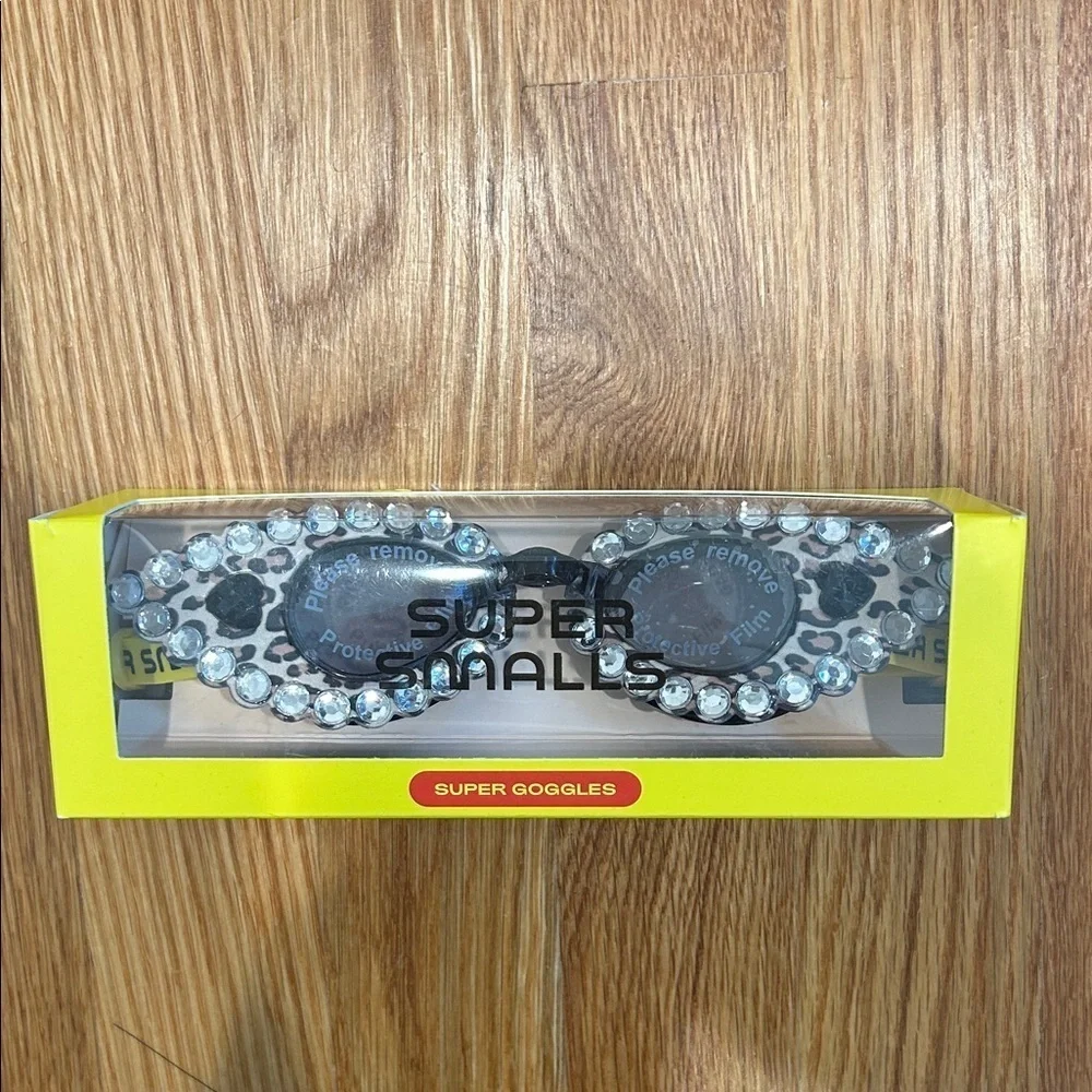 Born to Be Wild swimming goggles by Super Smalls one size adjustable new in box